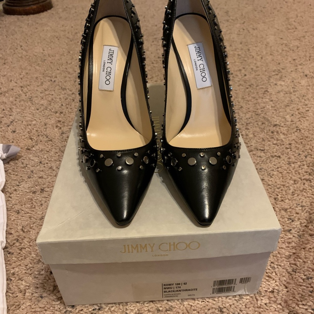 Jimmy Choo black pumps